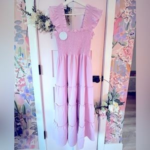 Hill House The Ellie Nap Dress in Ballerina Pink